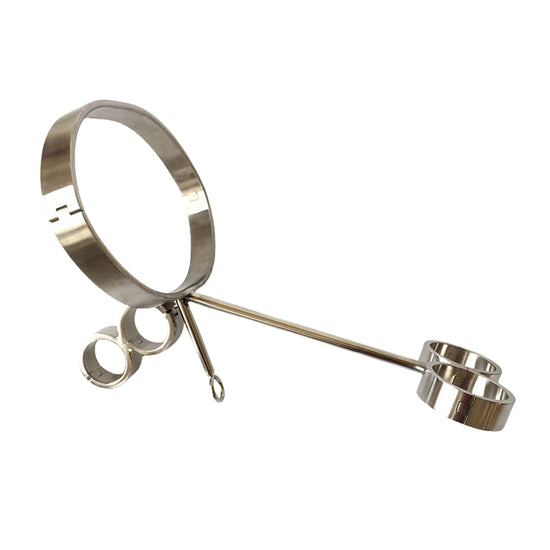 THORN GARDEN™ Professional Stainless Steel Four-Poster Bed Restraint System for BDSM Players