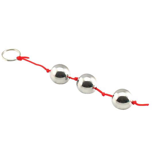 THORN GARDEN™ Large Stainless Steel Pull Chain Beads - 304 Oxidation-Free Construction, 2.5cm Diameter Spheres