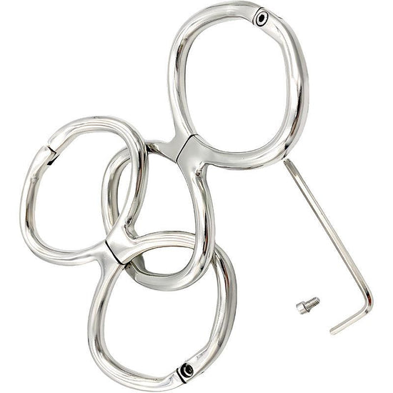 THORN GARDEN™ 0.15kg Stainless Steel 8 shape handcuff free shipping