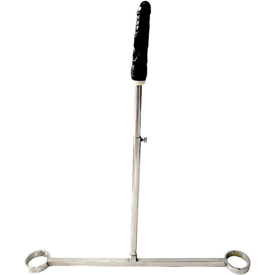 THORN GARDEN™ Stainless Steel Spreader Bar with Adjustable Dildo Mount free shipping