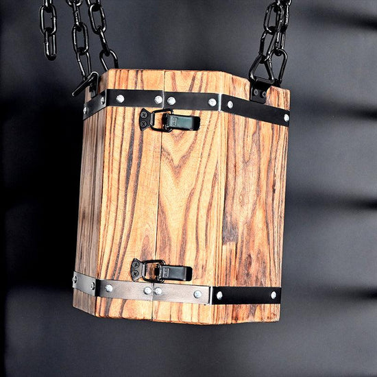 THORN GARDEN™ bdsm Solid wood head closed hanging box free shipping