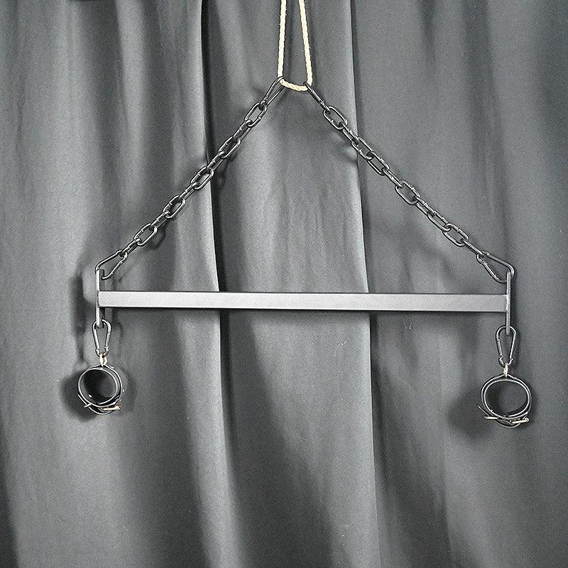 THORN GARDEN™ bdsm metal Spreader Bar with free cuffs and free shipping