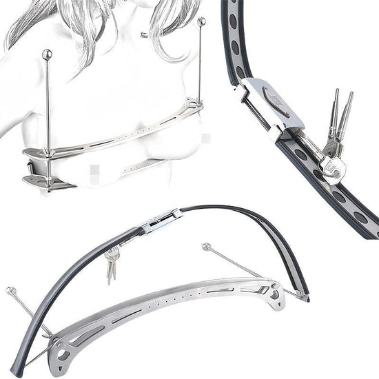 THORN GARDEN™ 304 Stainless Steel Adjustable Nipple Clamps with Lock