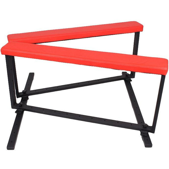THORN GARDEN™ red leather bdsm bench - free shipping