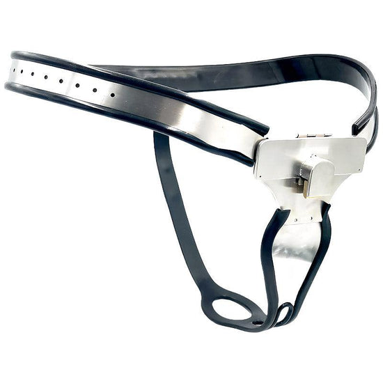 THORN GARDEN™ Stainless steel female chastity belt adapted anal plug vaginal plug