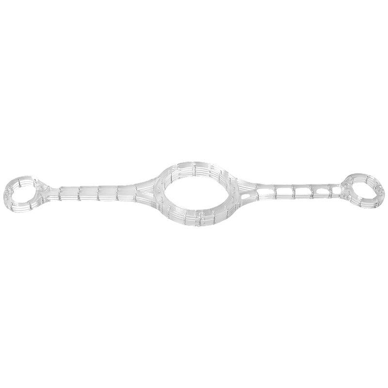 THORN GARDEN™ transparent straight bar wrist and neck cuffs free shipping