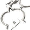 THORN GARDEN™ 3.31Ib 0.63in thick Stainless steel ankle cuffs free shipping