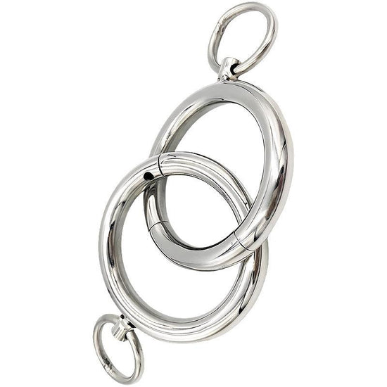 THORN GARDEN™ 0.2kg Stainless steel ring handcuffs with free shipping