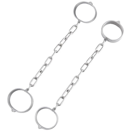 THORN GARDEN™ about 1kg height 3cm metal bodnage ankle cuffs and free shipping