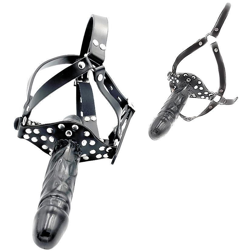 THORN GARDEN™ Harness type double head penis gag free shipping