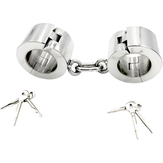 THORN GARDEN™ 4.5kg 6cm heigh heavy duty key lock handcuffs free shipping