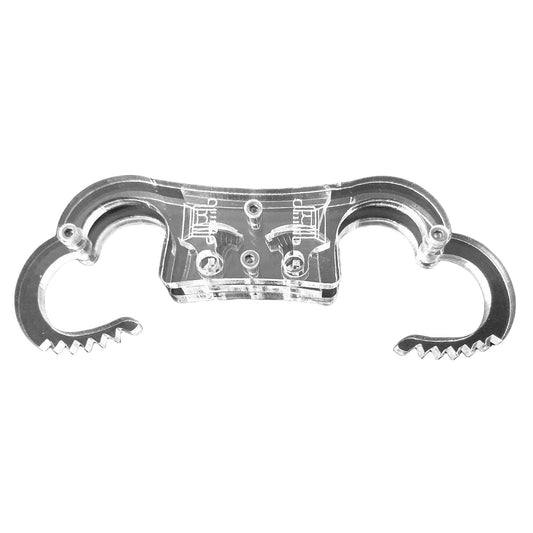 THORN GARDEN™ High-Quality Transparent Thumb Cuffs for BDSM Play