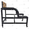 Premium Handcrafted Leather Spanking Bench with pillory