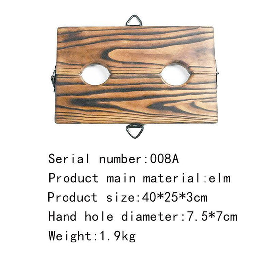 THORN GARDEN™ wooden ankle stocks - free shipping