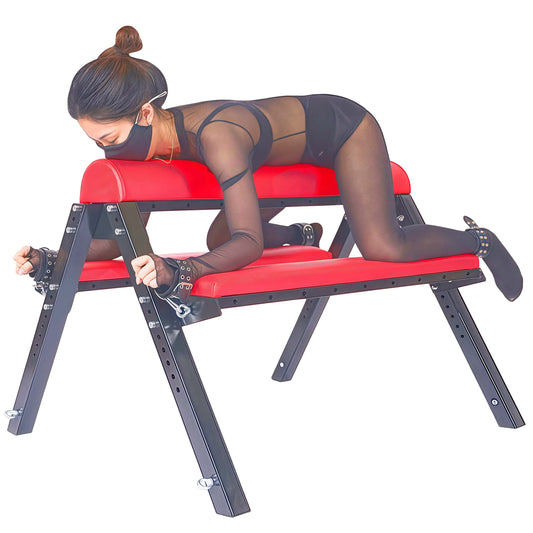 THORN GARDEN™ red horse bench - free shipping