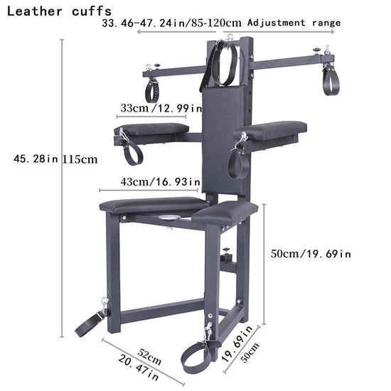THORN GARDEN™ bdsm training chair and vibrator holder free shipping