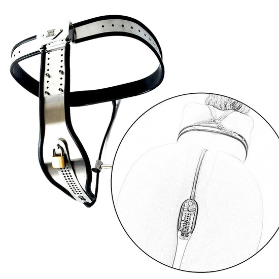 THORN GARDEN™ High-Quality Stainless Steel Virgin Training Belts with Lock for Women