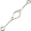 THORN GARDEN™ 3/3.3kg long 80cm Heavy Stainless Steel Straight Shackle