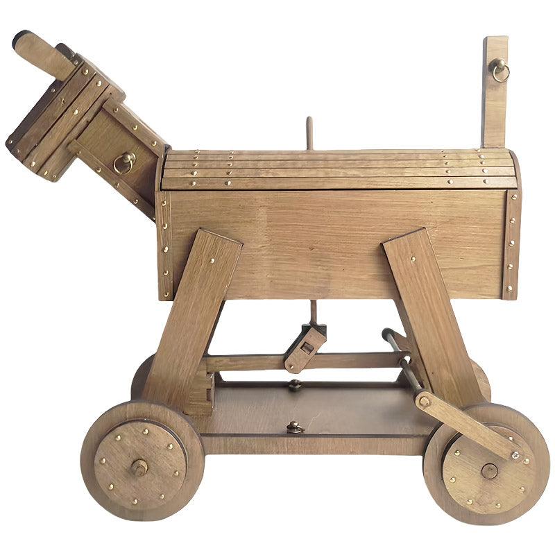 THORN GARDEN™ Custom style handmade solid wood wooden donkey