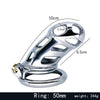 THORN GARDEN™ Cobra Arc Cage: Innovative Stainless Steel Chastity Solution for Pleasure!