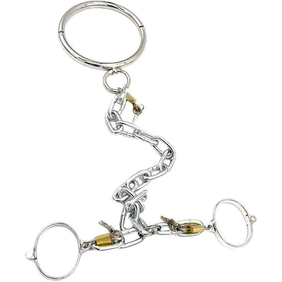 THORN GARDEN™ about 1kg 1.5cm heigh Hand and neck restraint shackles set free shipping