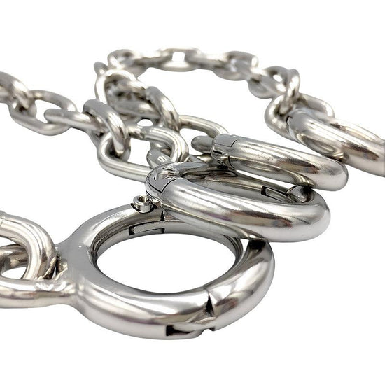 THORN GARDEN™ about 0.25kg thick 2cm Stainless steel toe cuffs free shipping