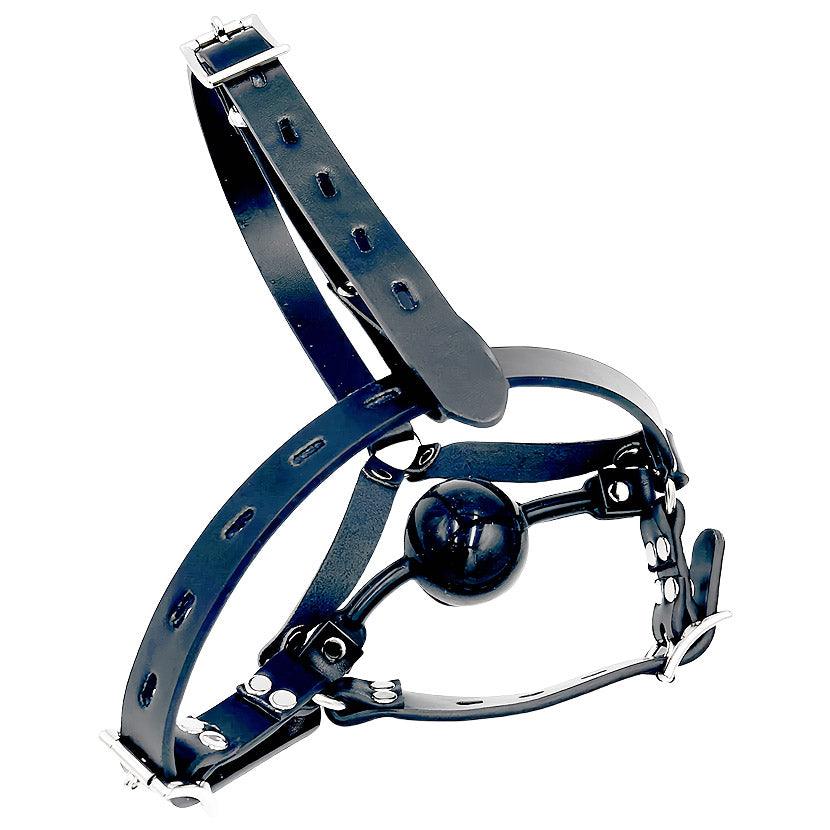 THORN GARDEN™ Harness type silicone ball gag free shipping