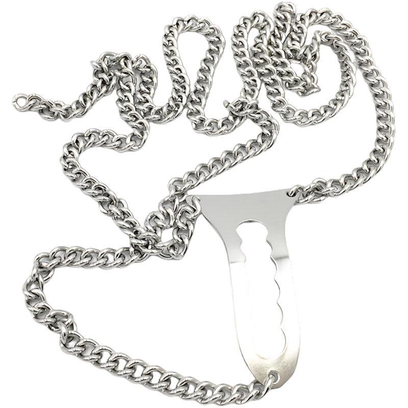 THORN GARDEN™ Stainless steel female invisible chastity belt with lock free shippng