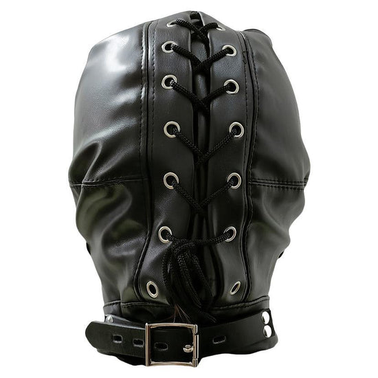 THORN GARDEN™ bondage Open Mouth leather Hood free shipping