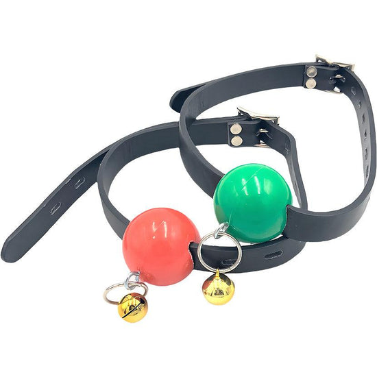 THORN GARDEN™ bdsm leather silicone material bell mouth plug free shipping