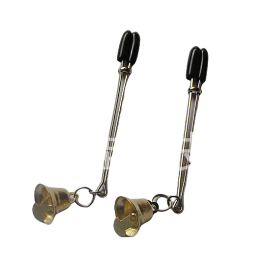 THORN GARDEN™ BDSM Stainless Steel Nipple Clamps with Adjustable Chain