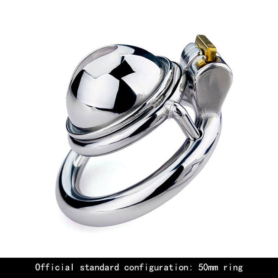 THORN GARDEN™ Compact & Concealed: The Stainless Steel Miniature Chastity Lock