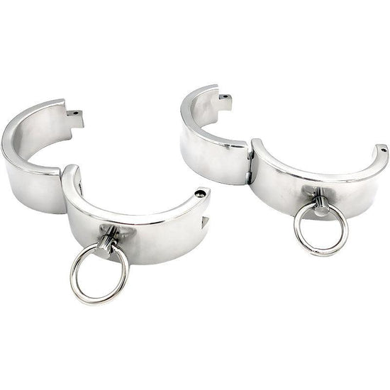 THORN GARDEN™ 0.7kg 3cm heigh Stainless steel screw lock handcuffs with free shipping