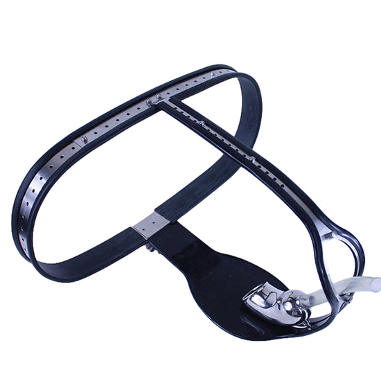 THORN GARDEN™ Premium 304 Stainless Steel Chastity Belts for Men with Thigh Restraint Hoops