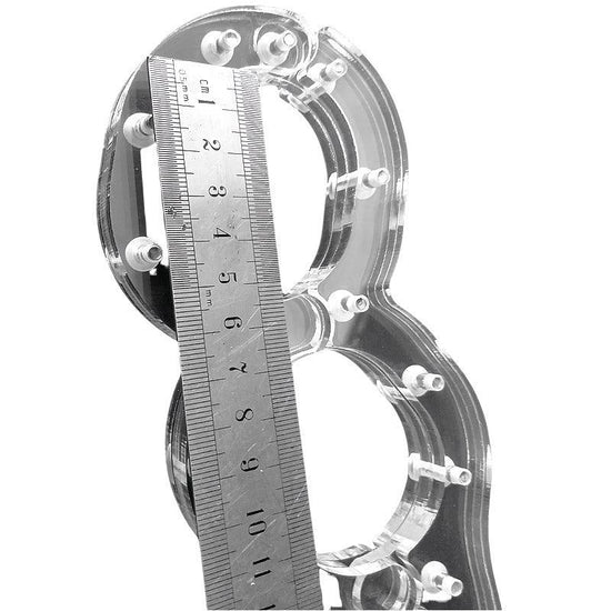 THORN GARDEN™ transparent wrist and neck restraint pillory free shipping