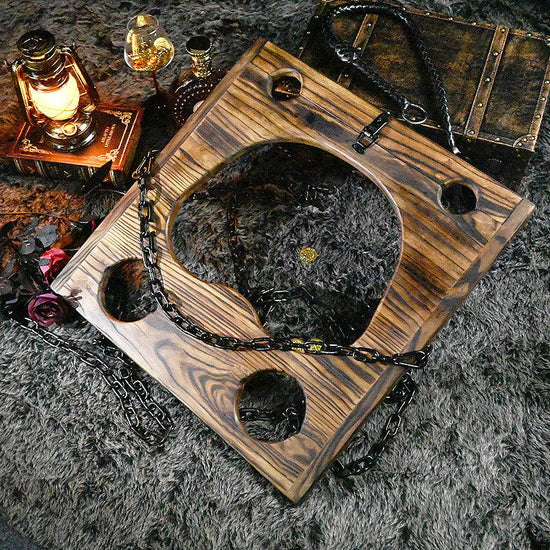 THORN GARDEN™ wooden bondage bdsm elm buttocks pillory and free shipping