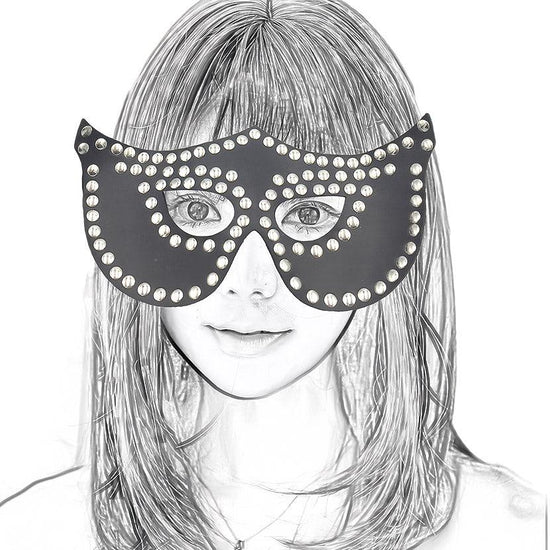 THORN GARDEN™ Handmade leather face mask free shipping