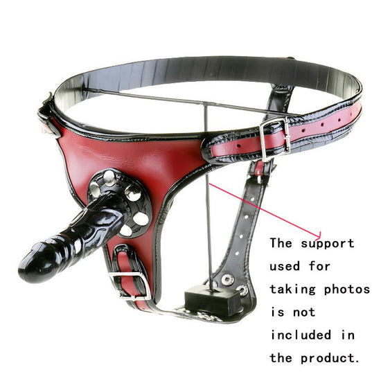 THORN GARDEN™ Removable dildo leather pants free shipping