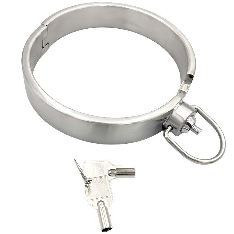 THORN GARDEN™ about 0.6kg 2.5cm high stainless steel bdsm collar and free shipping
