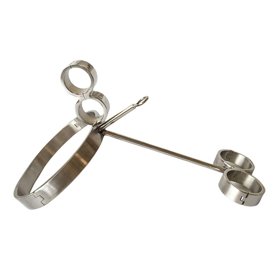 THORN GARDEN™ Professional Stainless Steel Four-Poster Bed Restraint System for BDSM Players