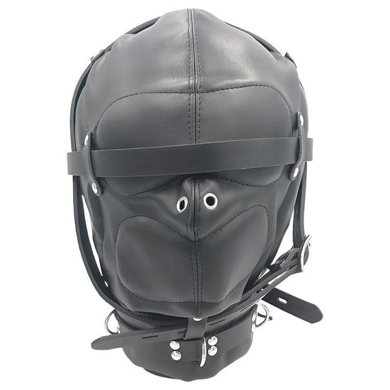 THORN GARDEN™ bdsm Full Enclosure black Hoods free shipping