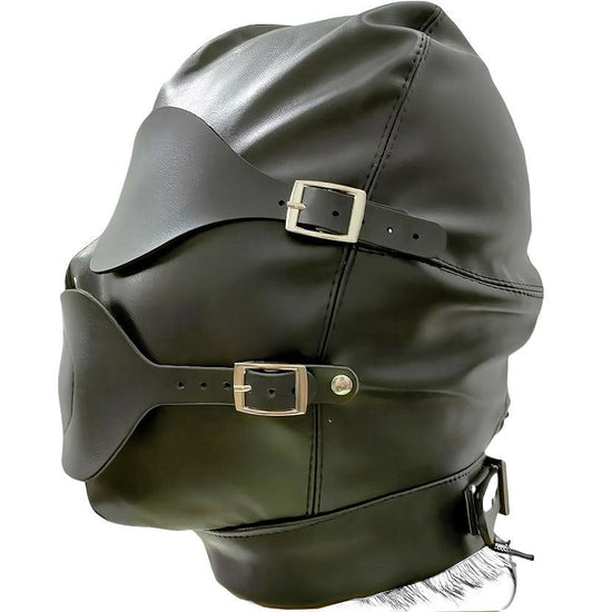 THORN GARDEN™ bondage Open Mouth leather Hood free shipping