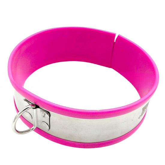 THORN GARDEN™ Customizable 304 Stainless Steel Silicone Collars for BDSM
