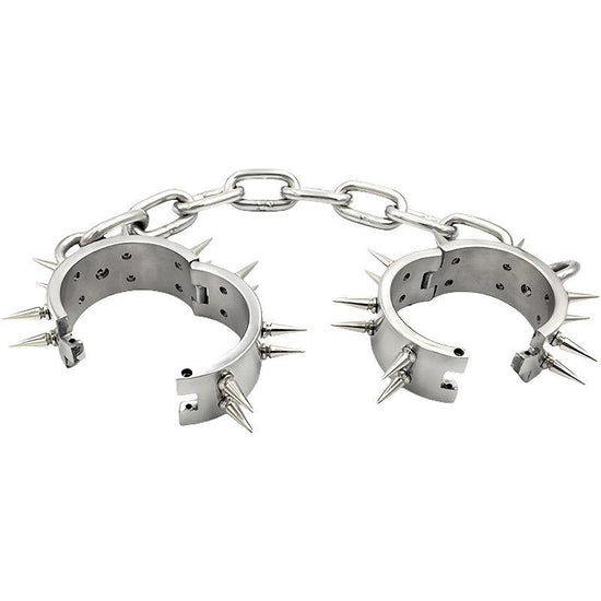THORN GARDEN™ about 2kg height 4cm Stainless steel ankle cuffs free shipping