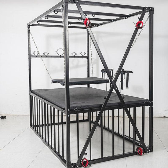 THORN GARDEN™ bdsm cage bed with sex machine - Free Shipping
