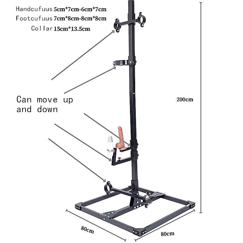 THORN GARDEN™ bdsm orgasm towers with metal cuffs and free shipping