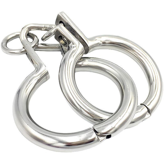 THORN GARDEN™ 0.5kg Stainless steel ring handcuffs with free shipping