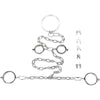 THORN GARDEN™ about 3100g 2.2cm heigh Hand, foot and neck shackles set free shipping