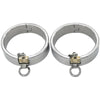 THORN GARDEN™ 2400g bdsm Stainless Steel Shackles Restraint Set and free shipping