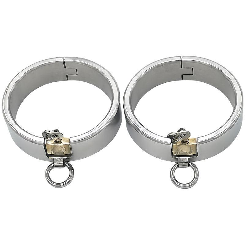 THORN GARDEN™ 2400g bdsm Stainless Steel Shackles Restraint Set and free shipping